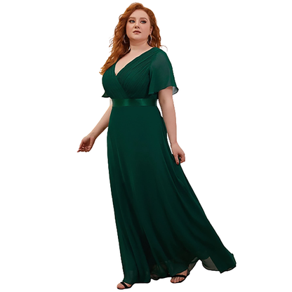Funki Findz | Dresses | Women's Elegant Chiffon Evening Dress