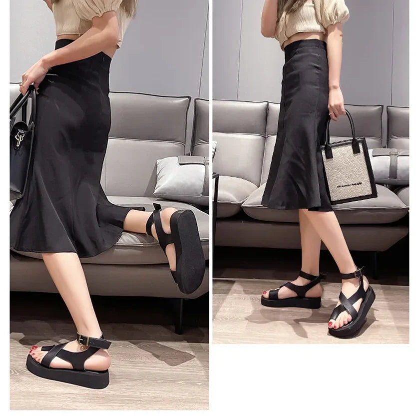 Funki Findz | Shoes | Women's Genuine Leather Summer Sandal
