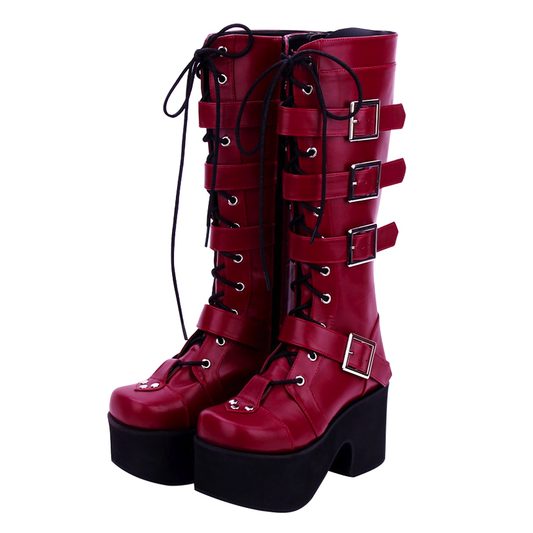 Funki Findz | Boots | Women's Japanese Gothic Platform Boots