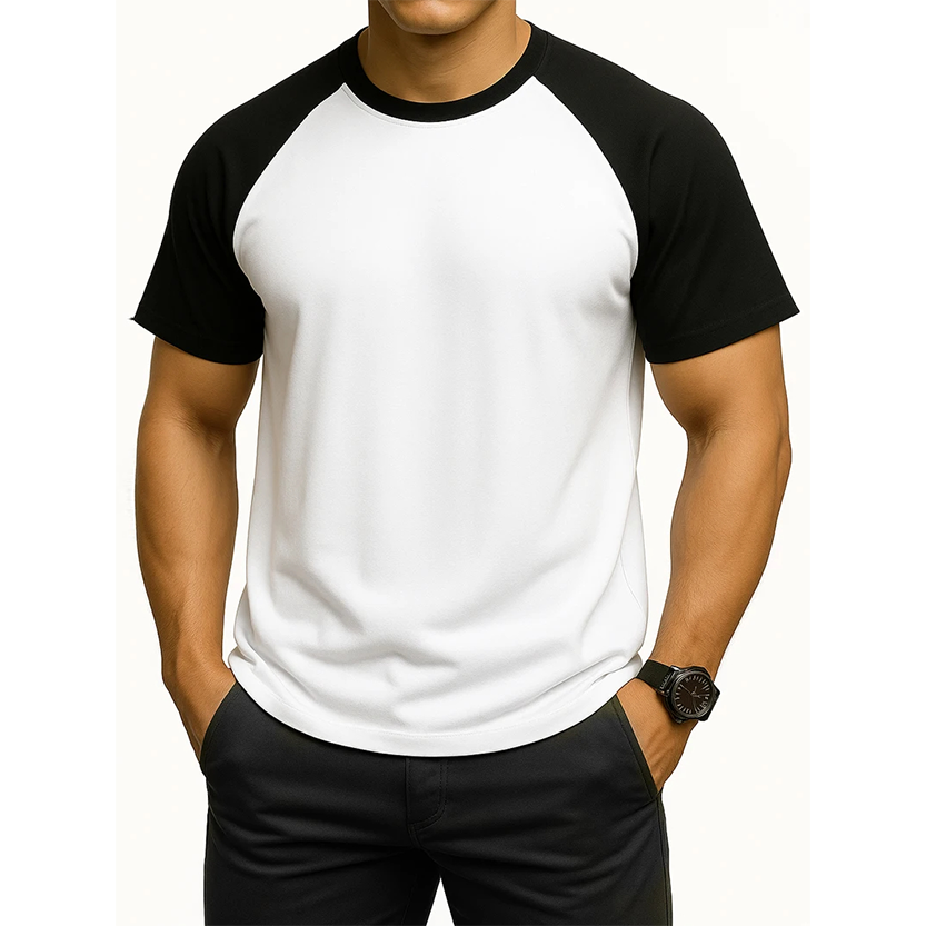 Funki Findz | Shirts | Men's Quick Dry Casual Two Toned T-Shirt