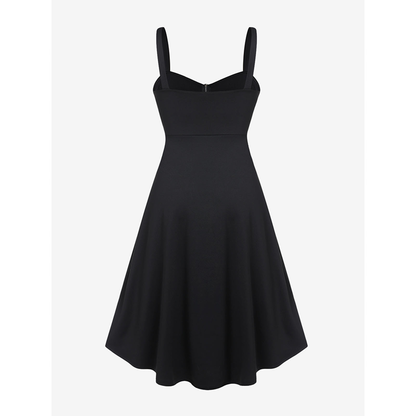 Funki Findz | Dresses | Women's Gothic Punk Strappy Midi Dress