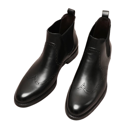 Funki Findz | Boots | Men's Leather Formal Dress Ankle Boots