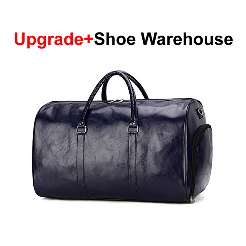 Funki Findz | Bags | Travel Bags | Faux Leather Overnight Bag