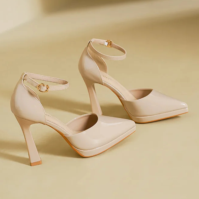 Funki Findz | Shoes | Women's Patent Leather Pointed Toe heels