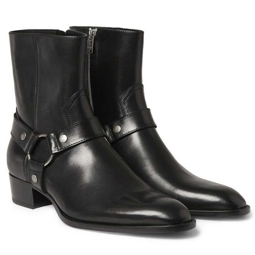 Funki Findz | Boots | Men's Vintage Chelsea Boots | Real Leather