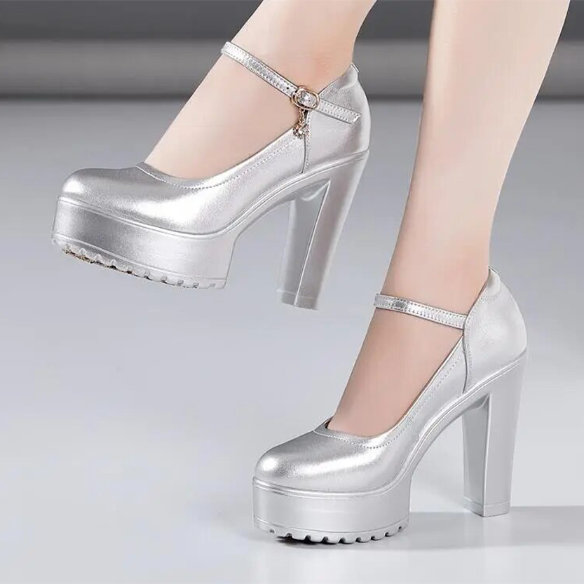 Funki Findz | Shoes | Women's Luxury Leather High Mary Janes