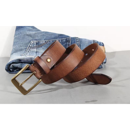Funki Findz | Belts | Men's Vintage Handmade Rustic Leather Belt