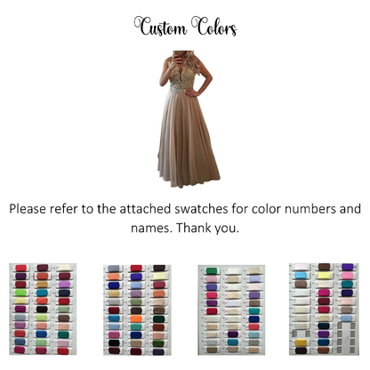 Funki Findz | Dresses | Women's Chiffon Beaded Prom Dress