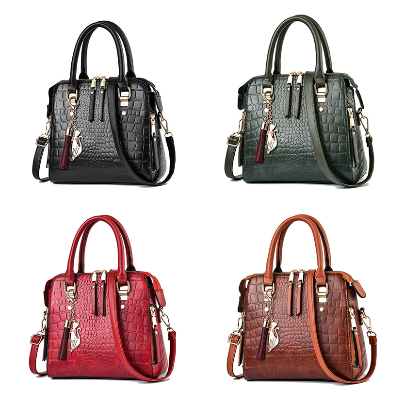 Funki Findz | Bags | Handbags | Women's Crocodile Pattern Tote