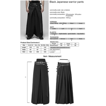 Funki Findz | Skirts | Men's Punk Japanese Kimono Pant Skirts