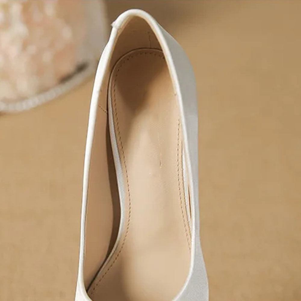Funki Findz | Shoes | Women's Elegant Satin High Heel Pumps