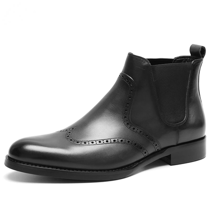 Funki Findz | Boots | Men's Leather Formal Dress Ankle Boots