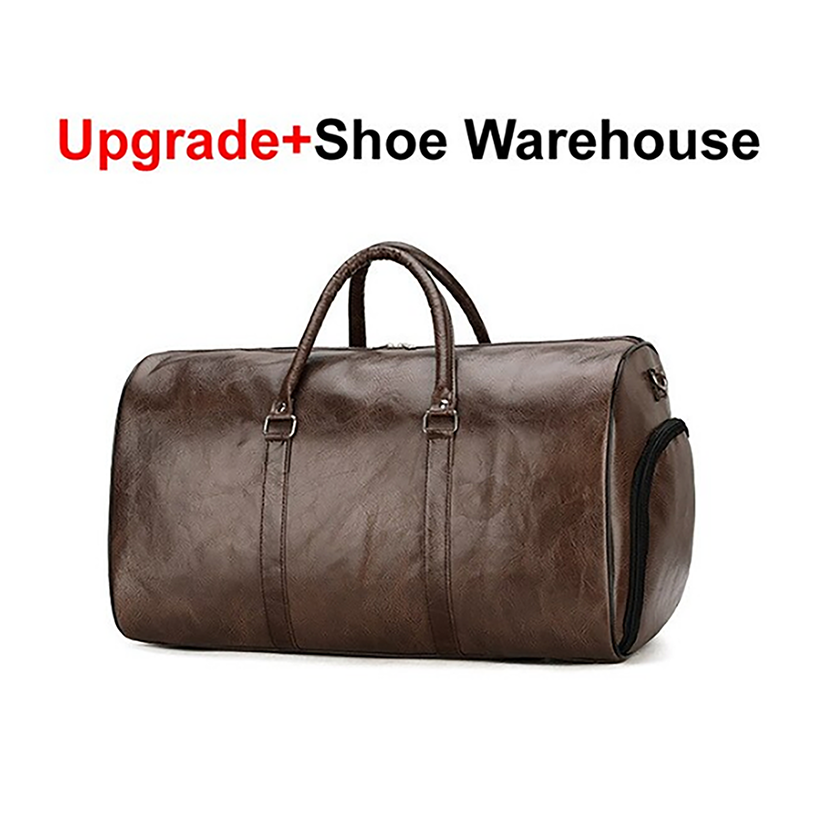 Funki Findz | Bags | Travel Bags | Faux Leather Overnight Bag
