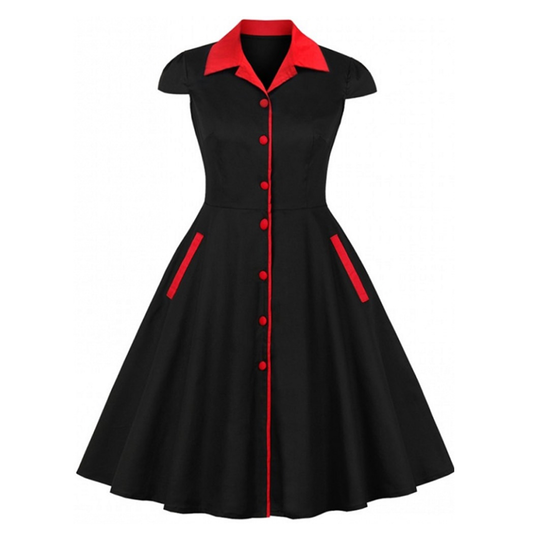 Funki Findz | Dresses | Women's Retro Rockabilly Swing Dress