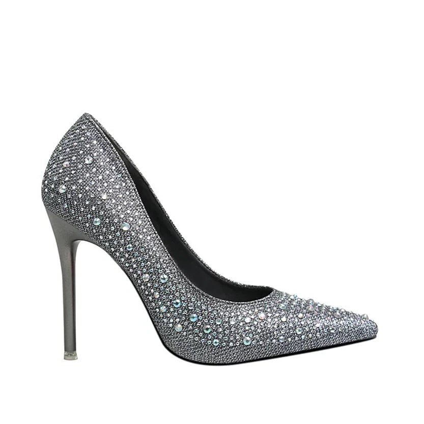 Funki Findz | Shoes | Women's Rhinestone Sparkly Prom Shoes