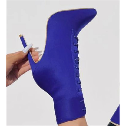 Funki Findz | Boots | Women's Pointed Toe Stiletto Short Boots
