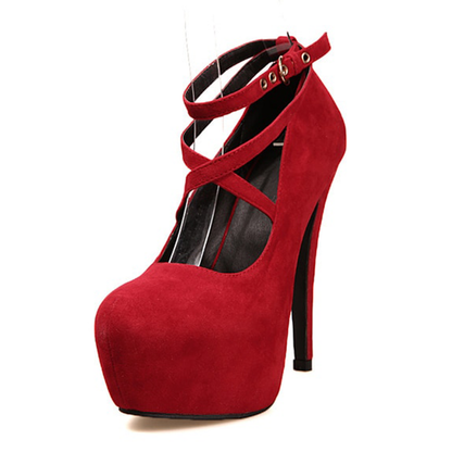 Funki Findz | Shoes | Women's Criss Cross Ankle Strap Platforms
