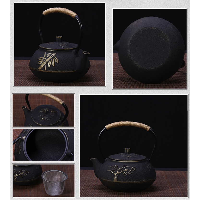 Funki Findz | Teapots | Japanese Style Cast Iron Teapot + Infuser 900ml