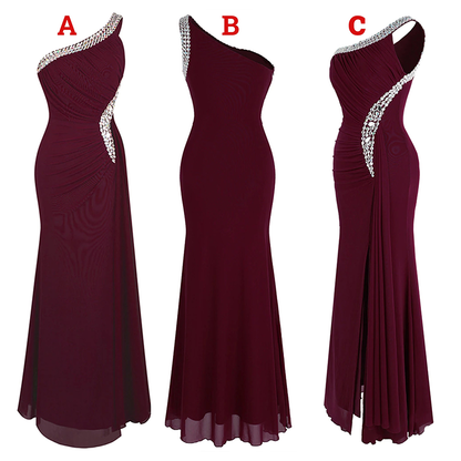Funki Findz | Dresses | Women's Crystal Beaded Mermaid Dress