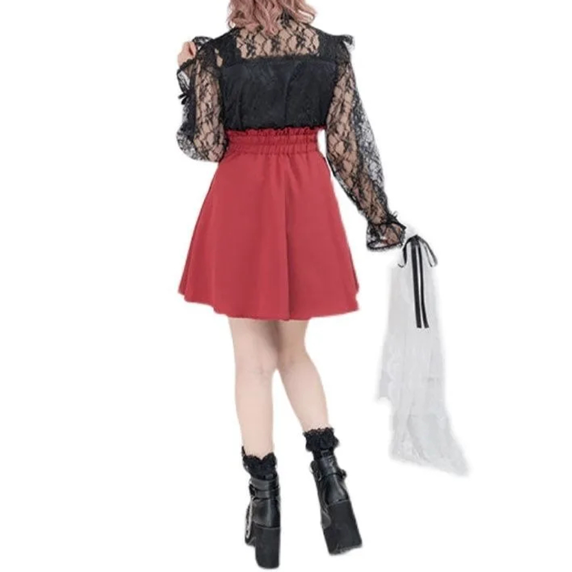 Funki Findz | Skirts | Women's High Waist Harajuku Mini Skirt