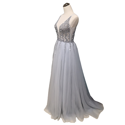 Funki Findz | Dresses | Women's Long Chiffon Tulle Prom Dress