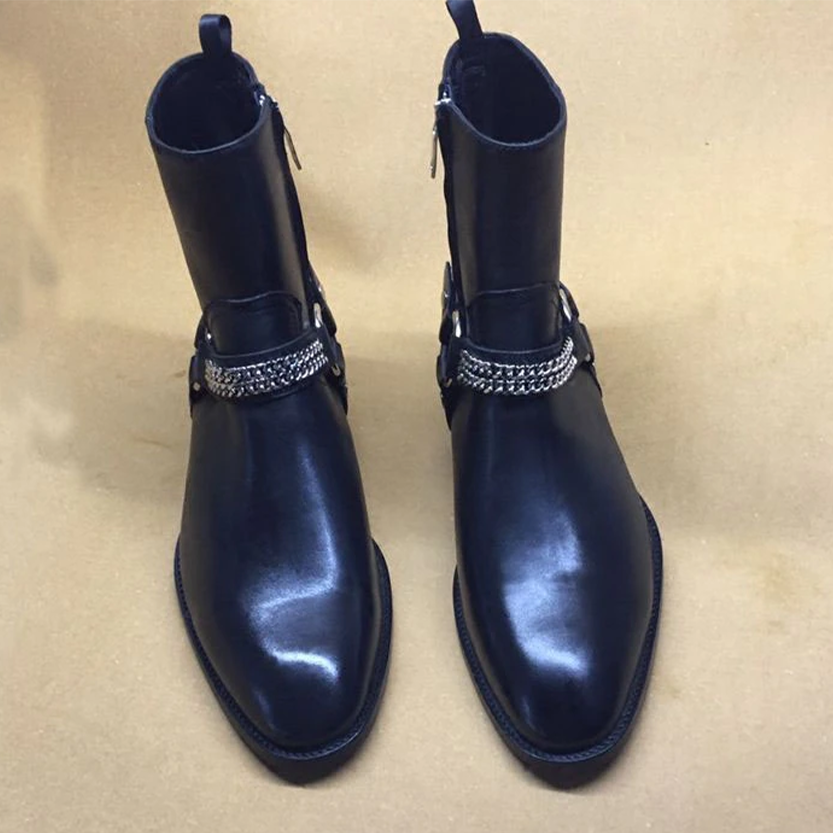 Funki Findz | Boots | Men's Vintage Chelsea Boots | Real Leather