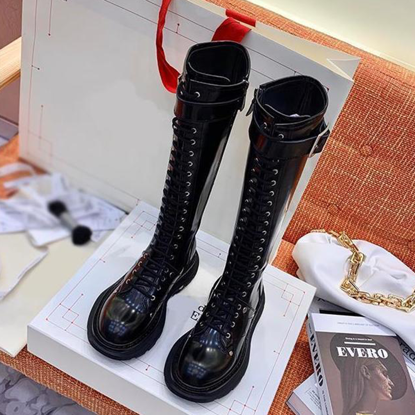 Funki Findz | Boots | Women's White Knee High Lace Up Boots
