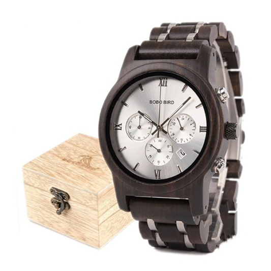 Funki Findz | Watches | Men's Luxury Wood Watch Gift Box Set