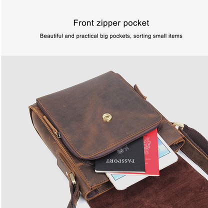Funki Findz | Bags | Messenger Bags | Men's Leather Crossbody