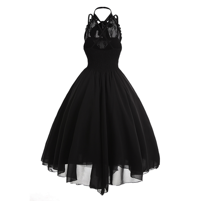 Funki Findz | Dresses | Women's Gothic Punk Lace Party Dress