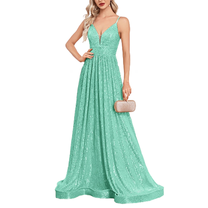 Funki Findz | Dresses | Women's Luxury Strappy Evening Dress