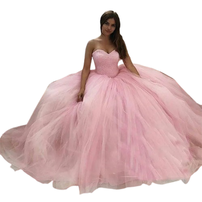 Funki Findz | Dresses | Women's Elegant Quinceañera Ball Dress
