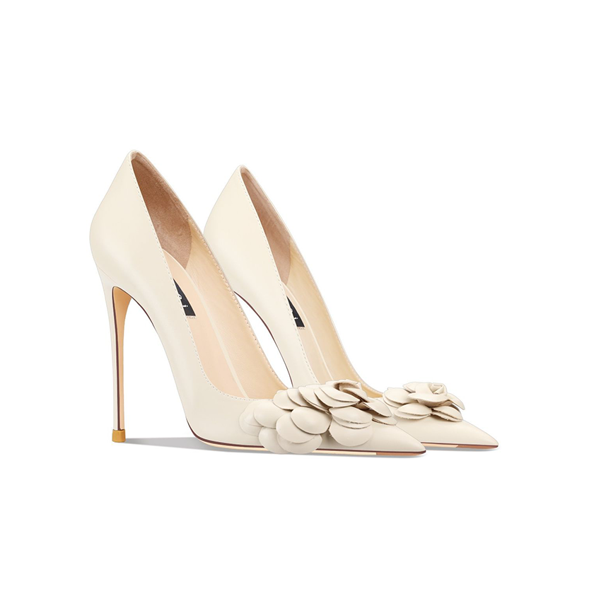 Funki Findz | Shoes | Women's Big Flower Fashion High Stilettos