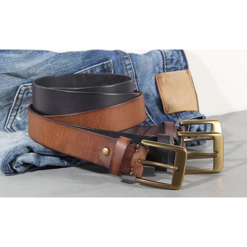 Funki Findz | Belts | Men's Vintage Handmade Rustic Leather Belt