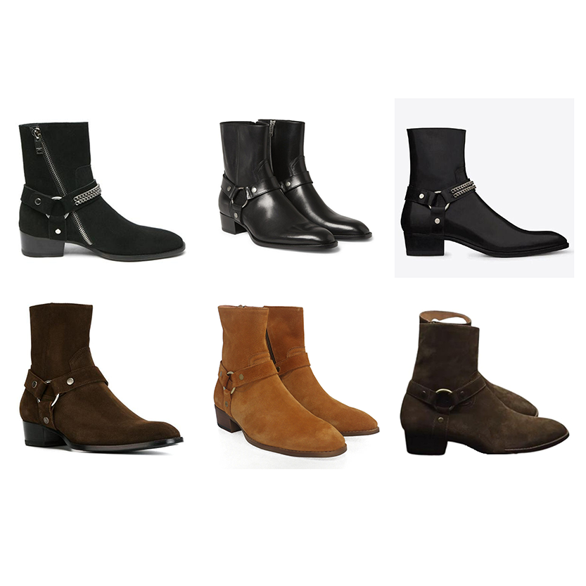Funki Findz | Boots | Men's Vintage Chelsea Boots | Real Leather