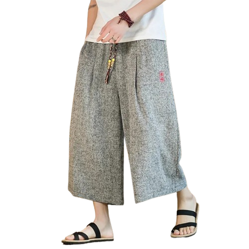 Funki Findz | Pants | Men's Long Japanese Kimono Wide Shorts