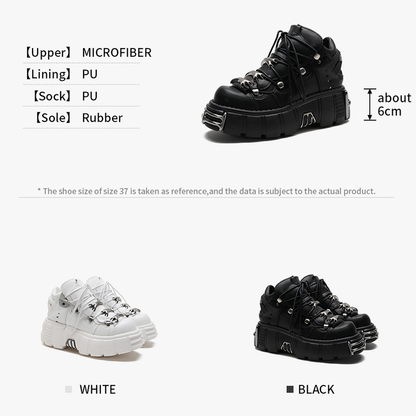 Funki Findz | Shoes | Women's Gothic Punk Platform Sneakers