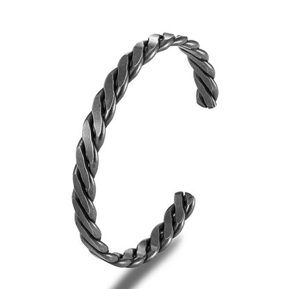Funki Findz | Bracelets | Men's Women's Nordic Black Twist Band
