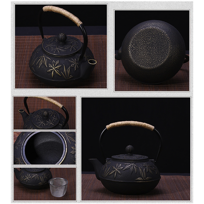 Funki Findz | Teapots | Japanese Style Cast Iron Teapot + Infuser 900ml