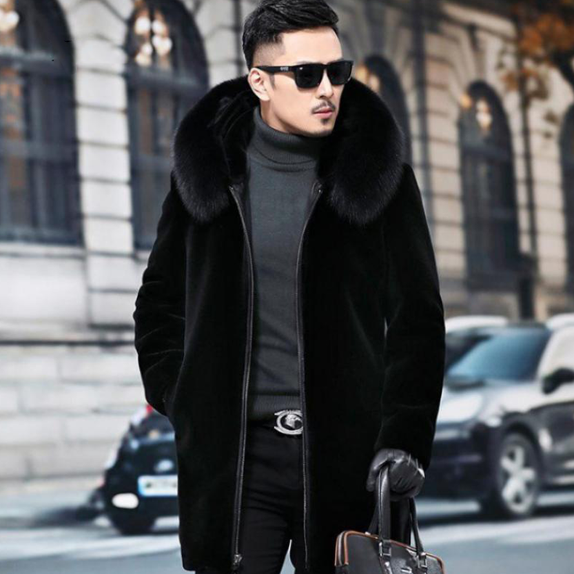 Funki Findz | Jackets | Men's Winter Faux Fox Fur Luxury Jacket