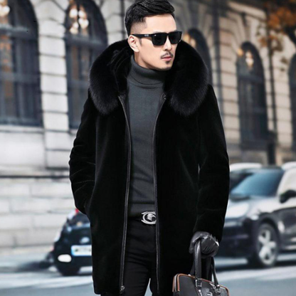 Funki Findz | Jackets | Men's Winter Faux Fox Fur Luxury Jacket