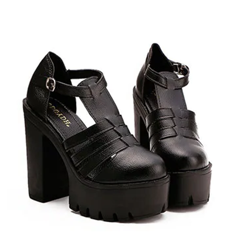 Funki Findz | Shoes | Women's Gothic Punk High Chunky Sandal