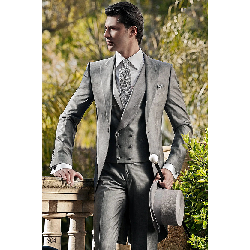 Funki Findz | Suits | Men's 3 Pcs Tailored Wedding Morning Suit