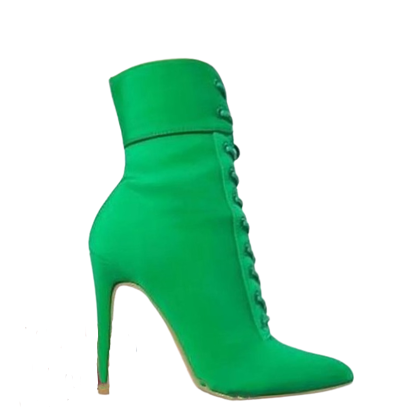 Funki Findz | Boots | Women's Pointed Toe Stiletto Short Boots