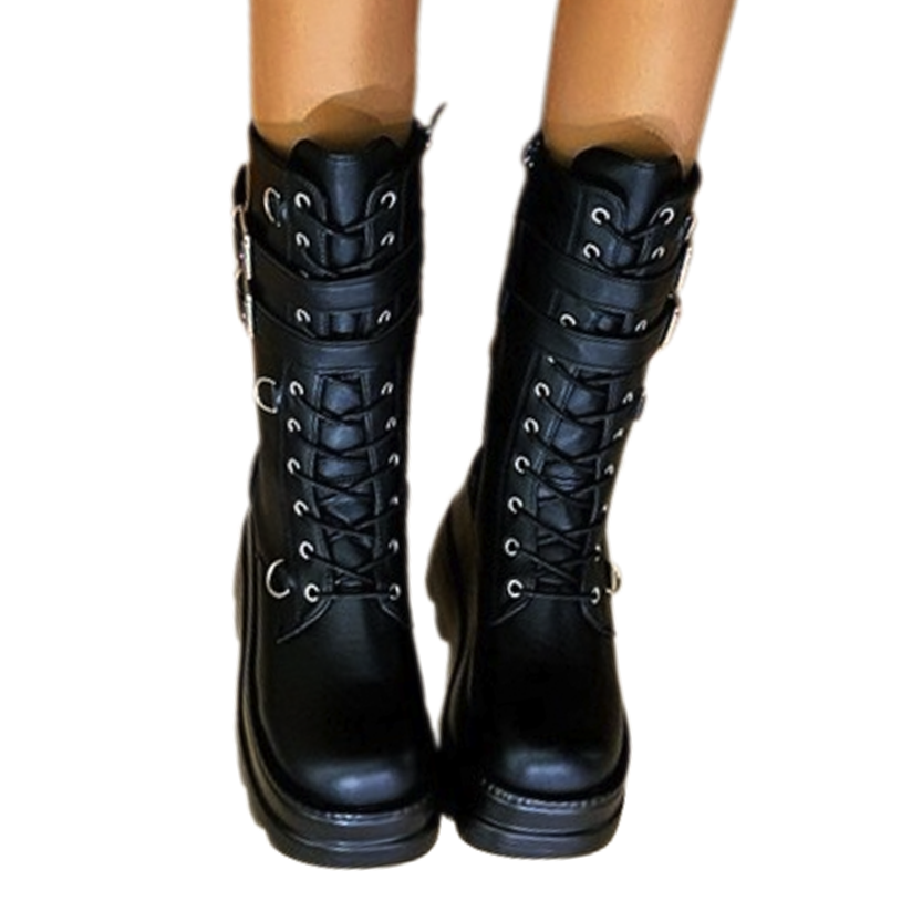 Funki Findz | Boots | Women's New Gothic Style Platform Boots
