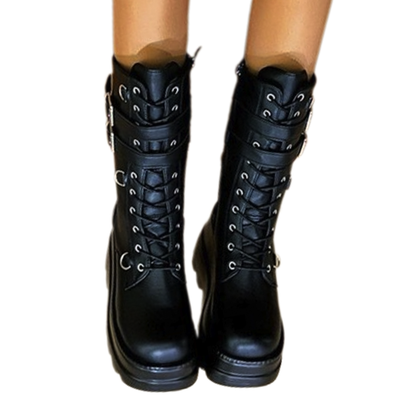 Funki Findz | Boots | Women's New Gothic Style Platform Boots