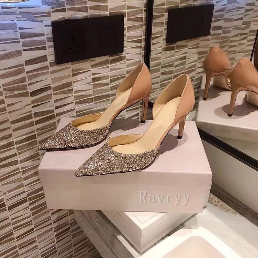 Funki Findz | Shoes | Women's Leather Sequin Glitter Bridal Shoe