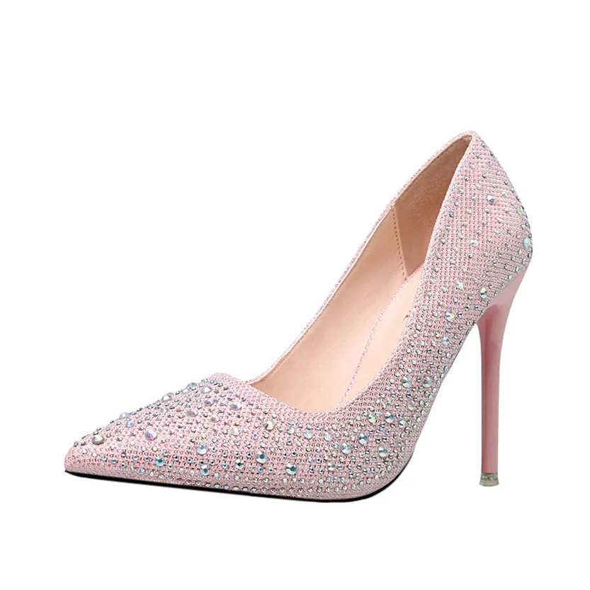 Funki Findz | Shoes | Women's Rhinestone Sparkly Prom Shoes