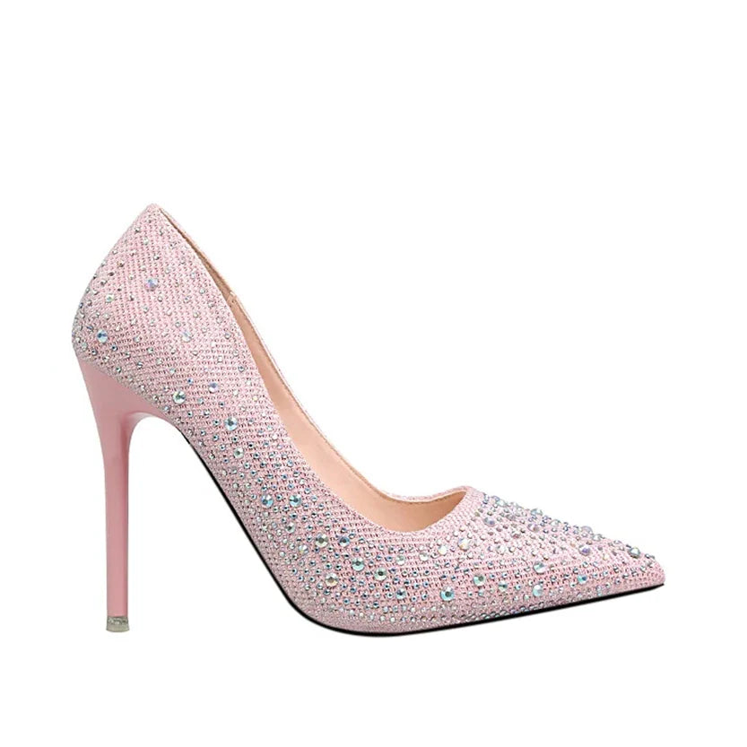 Funki Findz | Shoes | Women's Rhinestone Sparkly Prom Shoes