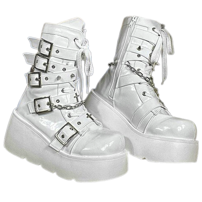 Funki Findz | Boots | Women's New Gothic Style Platform Boots